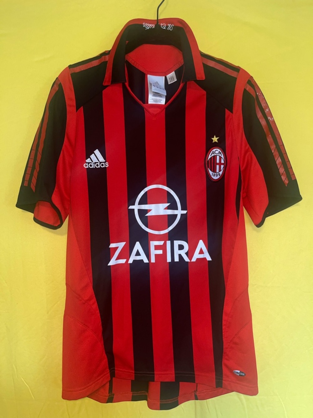 AC Milan Vertical Stripe Red/Black Men's Jersey